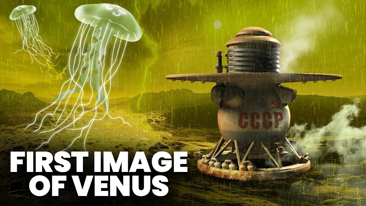 NASA Just Found Declassified Photos of Venus by the Soviet Union. Real ...