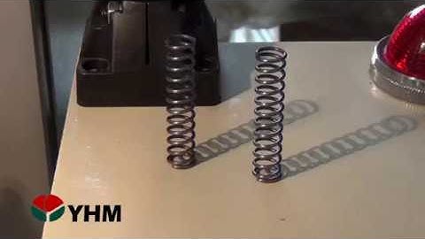 CNC Spring Machine CF Series-W.D. 1.4mm, O.D.11mm spring-YHM