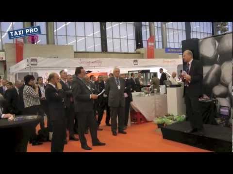 Uitreiking Taxi Innovatie Prijs 2012 aan Better Place tijdens Taxi Expo (TaxiProTV)