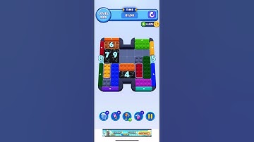 Level 989 color block jam solved #games #colorblocks #gaming #colorblockjam #level989