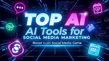 5 AI Tools for Social Media Marketing That Will Save You HOURS! 🚀