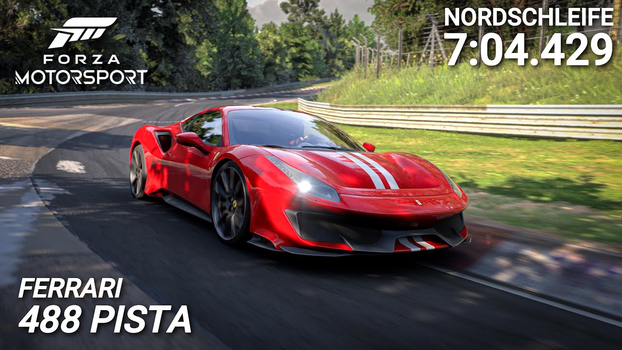 Ferrari 488 Pista Test Drive at the Nürburgring Nordschleife | Forza Motorsport [4K/HDR]