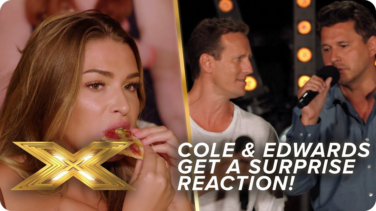 Cole & Edwards get a SURPRISE reaction to ‘Love At First Sight’ | X Factor: Celebrity