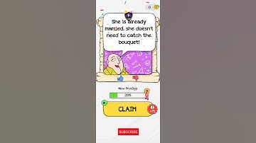 Braindom 2 Level 111 Who is his wife?