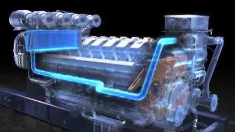 cooling system Caterpillar engine C175