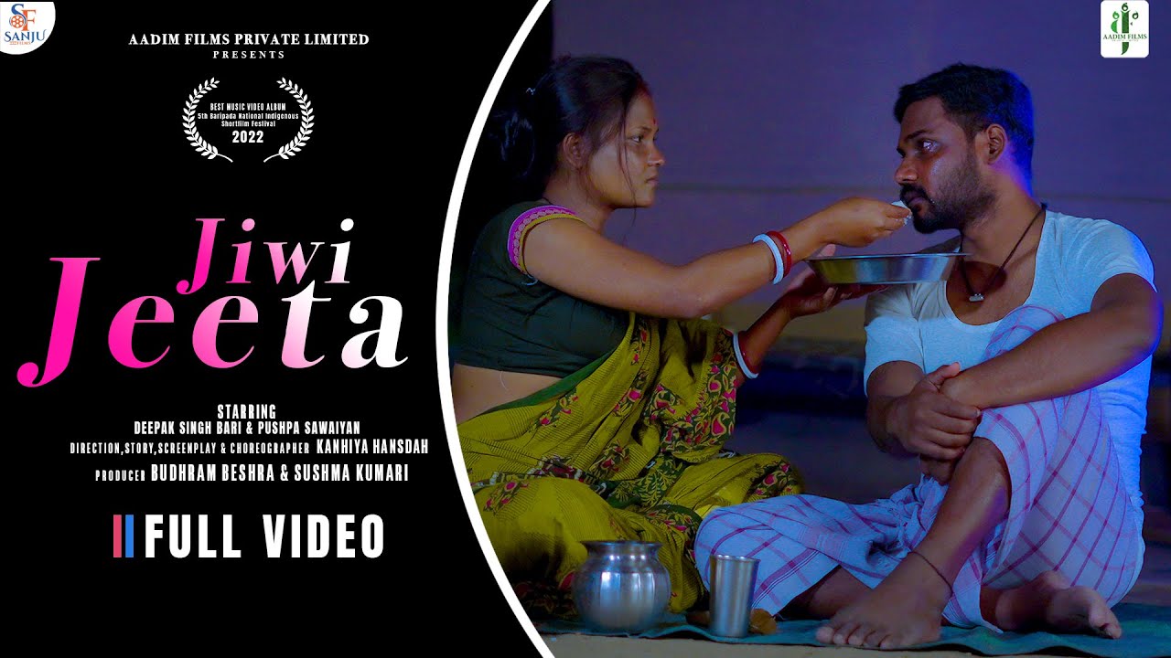 JIWI JEETA  NEW SANTAL VIDEO 2022  DEEPAK PUSPA NEW SANTALI SONG  AADIMFILMS