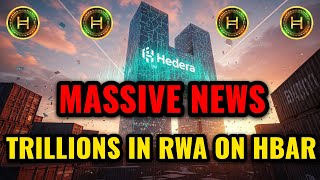 🔥$10 HBAR Hedera Unlocking Trillions in Real-World Asset Tokenization Starting 2027!