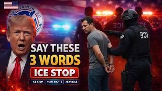 Stopped By Ice? Say These 3 Words And Avoid Arrest New Rights
