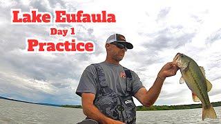 Eufaula Day 1 practice Toyota Series (What to expect)
