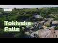 Tokivske Falls from above · Ukraїner