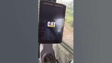 start engine excavator cat next generation#shorts