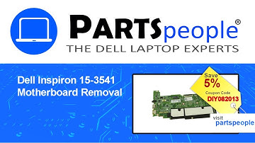 Dell Inspiron 15-3541 (P40F001) Motherboard How-To Video Tutorial