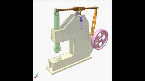 Leaf spring hammer 1
