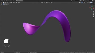 Blender Tutorial - Empty object based ribbon shaped twist effect