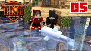 TNT Troll Server : Walter's Secret Bank💰 GONE ‼️ And Deciding To Arrest Gamer Ghost 🚨 | Minecraft 🔥