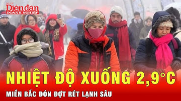 Miền Bắc chạm mốc 2,9°C, rét đậm bao trùm vùng núi cao | Tin tức 24h