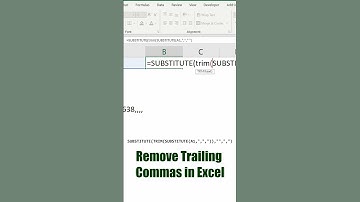 Stop Trailing Commas in Excel With This Easy Trick!