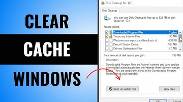 How to Clear Cache or Junk Files on Windows 10 or 11
