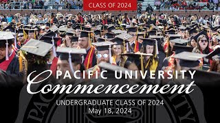 May 2024 Undergraduate Commencement