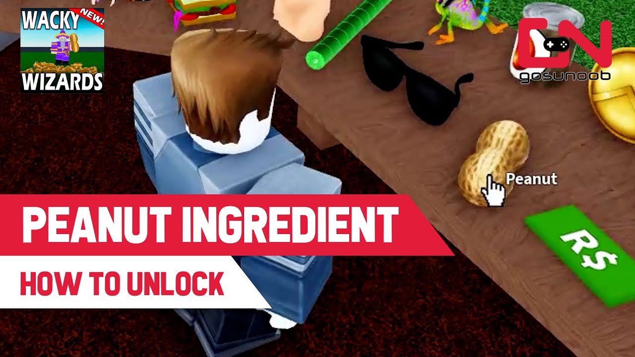 How to Unlock Peanut Ingredient Wacky Wizards YouTube