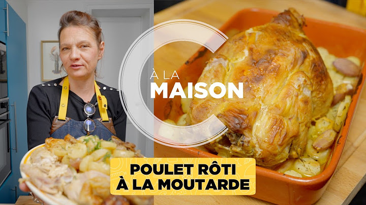 Poulet rôti à la moutarde