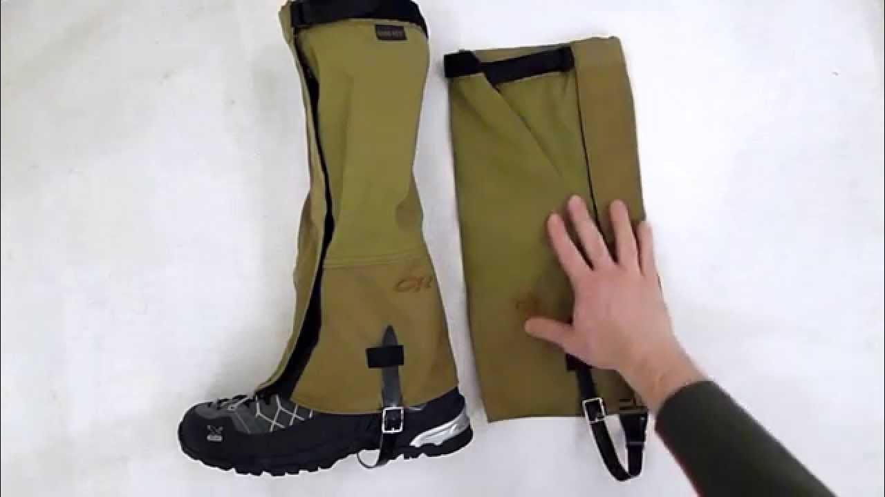 Видео обзор expedition crocodiles gaiters от "Outdoor Research". YouTube