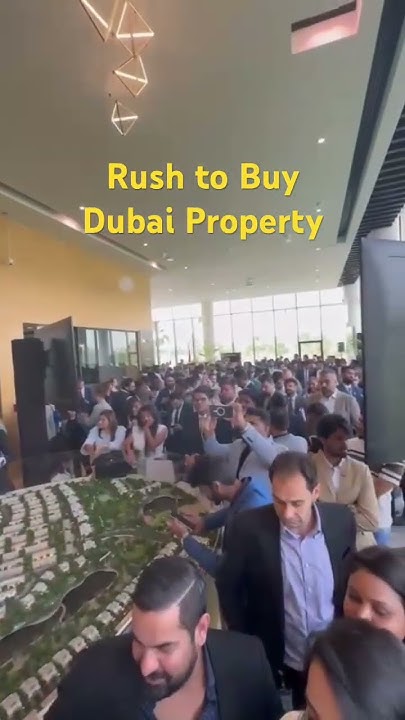 mad-rush-to-buy-dubai-property-at-sales-launch-youtube
