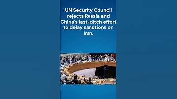 UN Security Council rejects Russia and China
