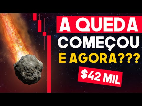 BITCOIN CAINDO! E