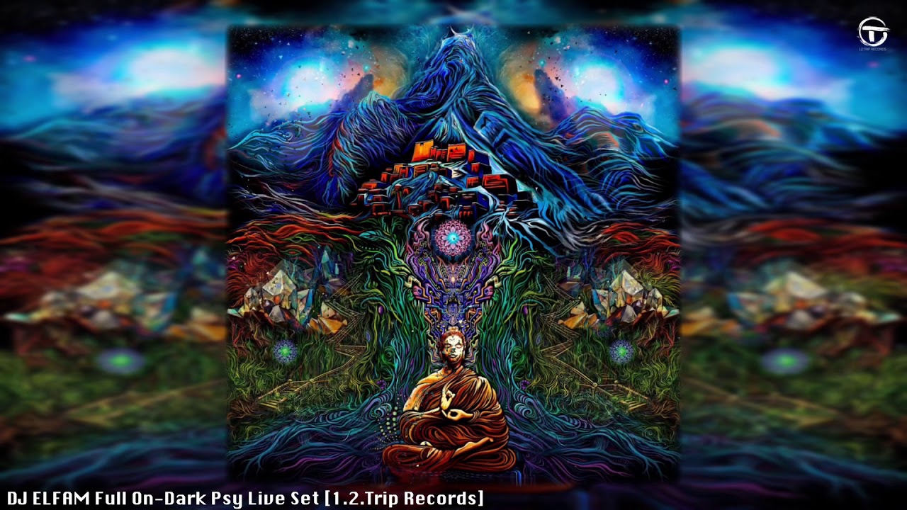 DJ Elfam Live DJ Set, Full On to Dark Psy LiveHome [psytrance set