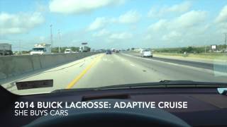 Buick Lacrosse Adaptive Cruise Control
