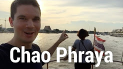 Flussfahrt auf dem Chao Phraya in Bangkok