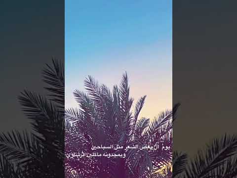 ابداع الشاعر عبدالرحمن الفاضل العين ماتعلا على هالحجاجين الا ان تعلا البوم فوق النداوي