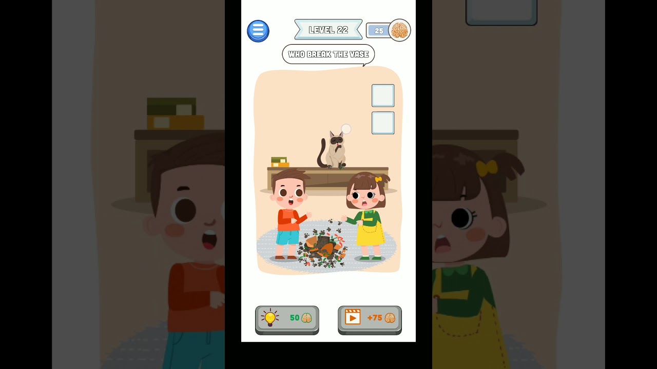 Brain Puzzle Tricky Test Level 22 Walkthrough