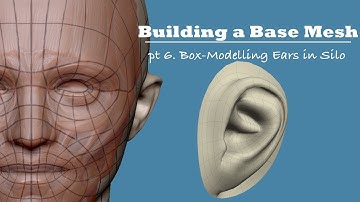 Building a Base Mesh pt 6: Box-modelling ears in Silo