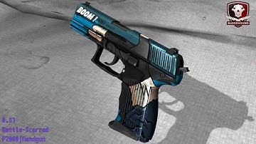 P2000 Handgun Skin Wear & Float Preview
