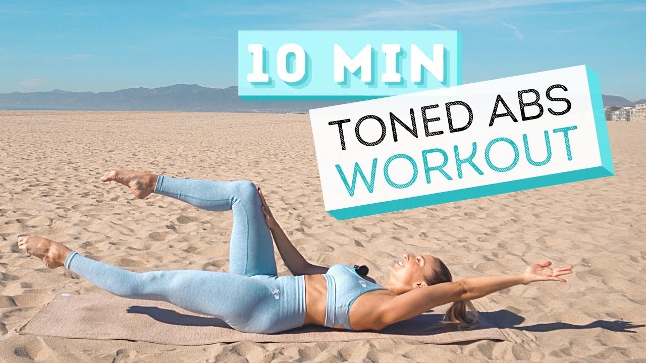 10 min TONED ABS WORKOUT | No Wrists | No Planks - YouTube