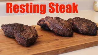 In this video we show how and why you may want to rest your steak
after grilling it. i have always rested my steaks but now for good
measure i'll be sure ...