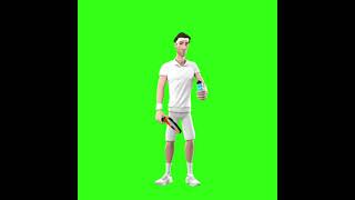 3D Boy Player Character Animation - Green Screen - Free For Download