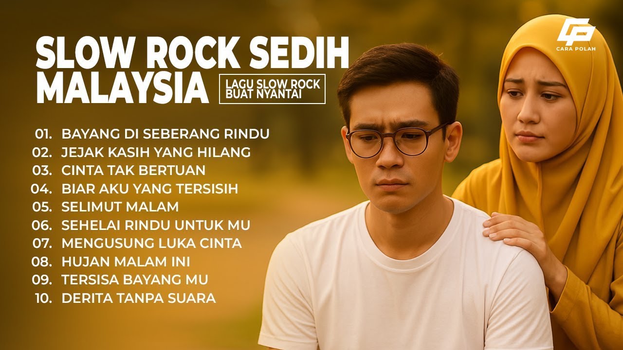 Album Slow Rock Malaysia Terbaru 2025 | Sedih, Galau, Menyayat Hati😭