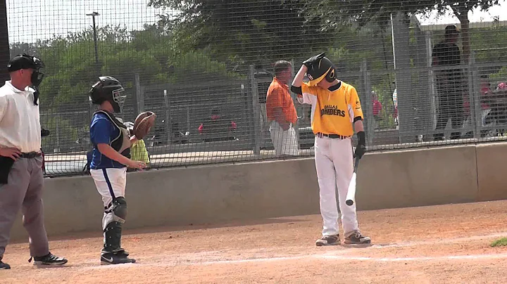 KAYDEN BERKHOF DALLAS BOMBERS 12U MAY 2014