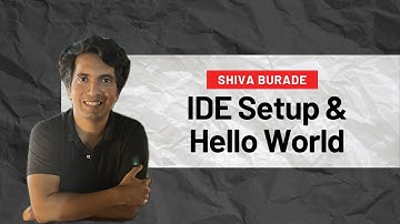 Setup IDE & Hello world in javascript | Hindi