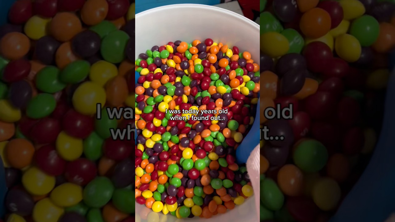 А вы знали этот факт о Skittles (меня тоже обманули 😭)…