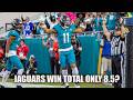 THE JAGUARS WIN TOTAL SET AT 8.5 - DISRESPECTFUL?