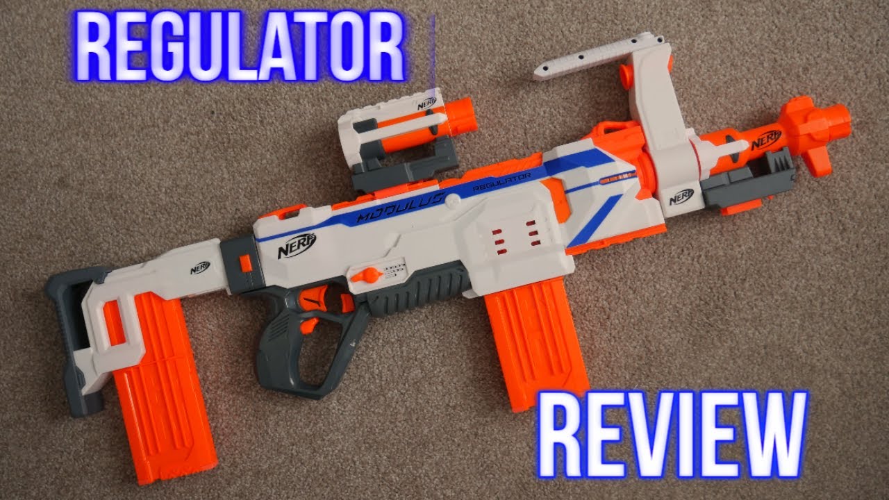 Test – Loisirs] Nerf N-Strike Modulus Regulator — Hasbro