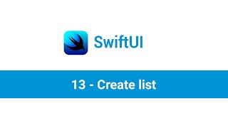 13 - Create list