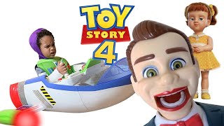 Toy Story 4 Benson and Gabby Gabby Took My Toy Story 4 Toys | Buzz Lightyear Star Command Center