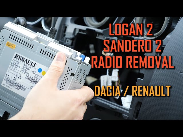 Logan 2, Sandero 2 Radio Removal - Cum demontezi Radio de pe Dacia