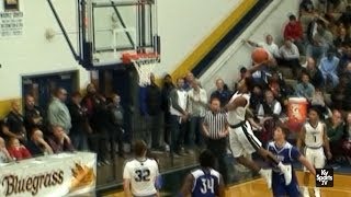 MONSTER DUNK by Louisville Signee David Johnson in 2018 King of the Bluegrass Tourney