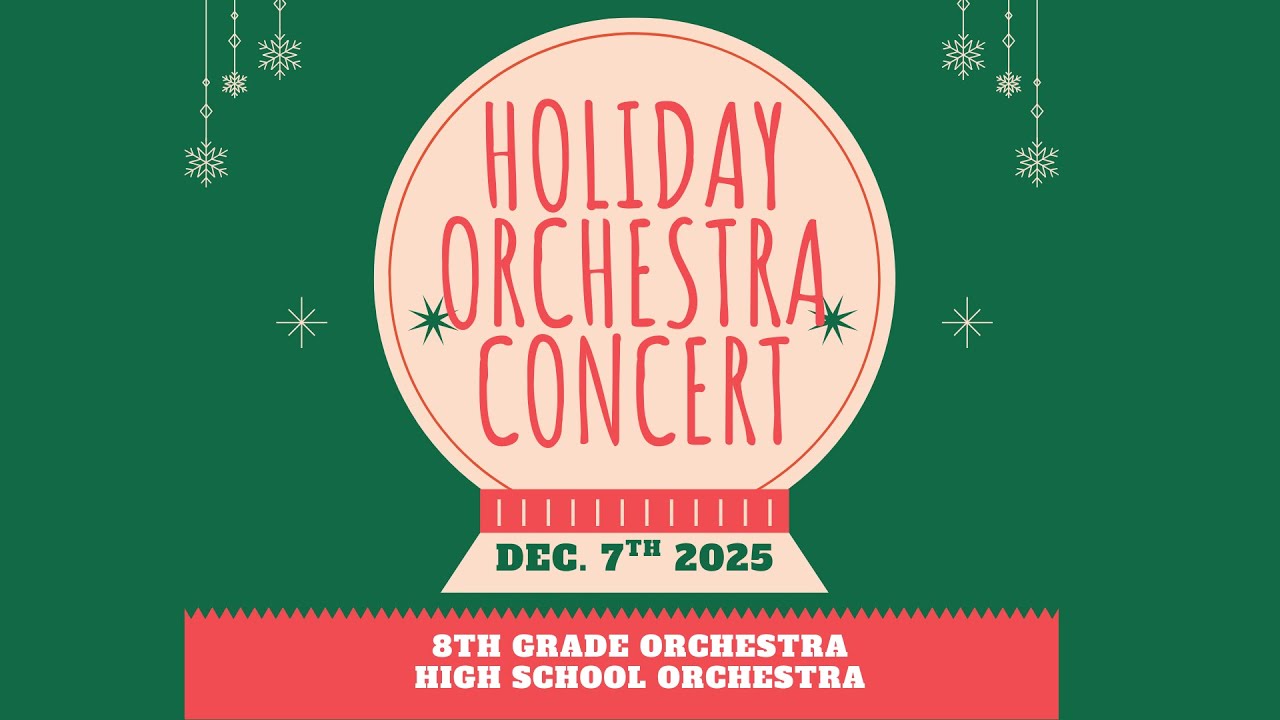 Bryan 8th-12th Grade Orchestra Concert - December 7, 2025